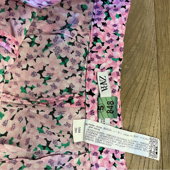 Zara flared floral pants - Picture 3 of 5